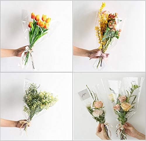 Transparent Cellofanpapper, Florist Cellofanrulle Presentpapper