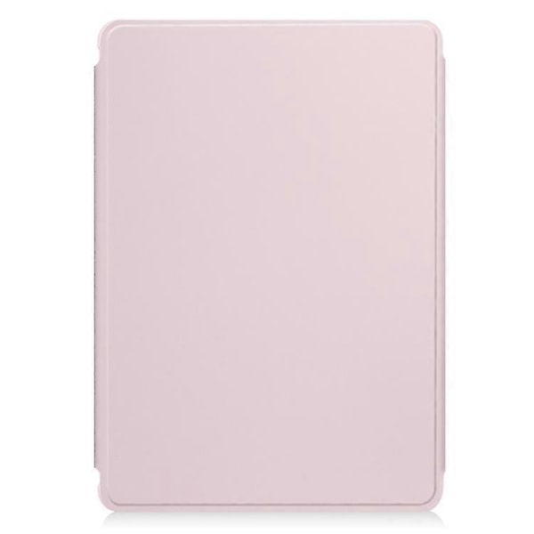 För Samsung Galaxy Tab A9+ 360° Rotation Transparent Smart Läderfodral med Tangentbord S20241230512 Pink