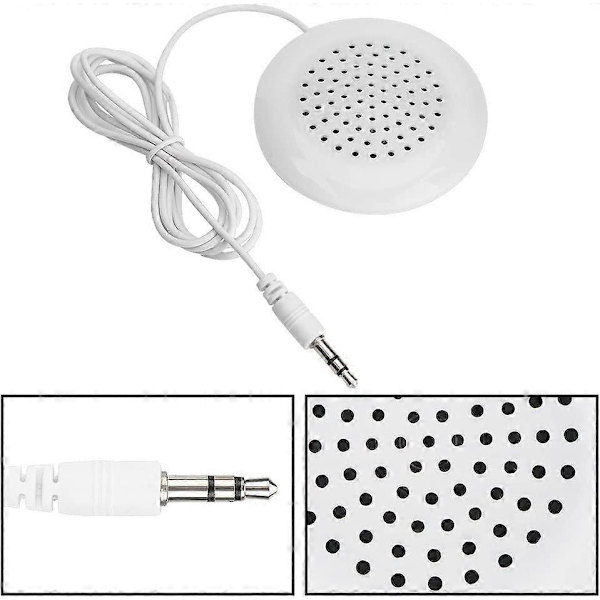 Högtalare under kudden; Pillow Talk Sleep eller Hypnoshögtalare med 3,5 mm jack