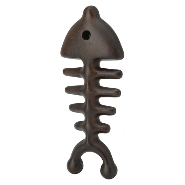 Meridian Comb Ebony Män Kvinnor Bärbar Bred Tand Avkoppling Akupunktur Massage Kam För Huvud Nacke Rygg