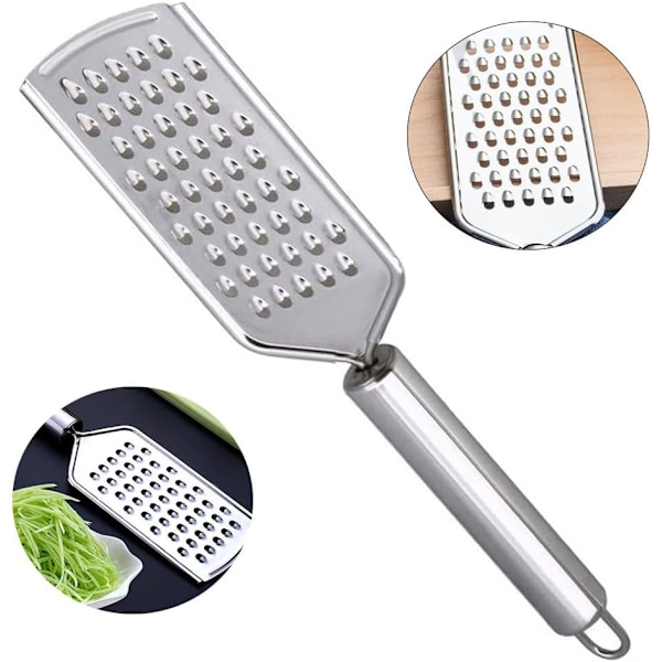 Rustfrit Stål Skræller, Fladt Rivejern Spiralizer, Køkkenudstyr, Grøntsags- og Citronrivejern