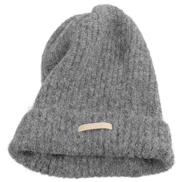 Oversized Strikket Hue Vinterhue Varm Hue Damehue