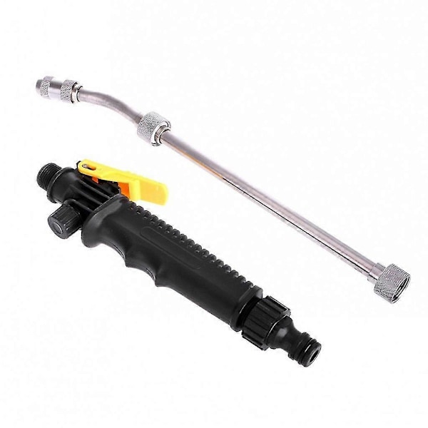2-i-1 Högtryck Biltvätt Vattenpistol Munstycke Spray Flödeskontroll 36cm