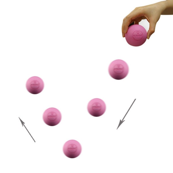 2x Hierontapallo 6,3 cm Fascia Ball Ball Jooga Lihasrentoutus Kipua Lievittävä Fysioterapiapallo 5 & 8