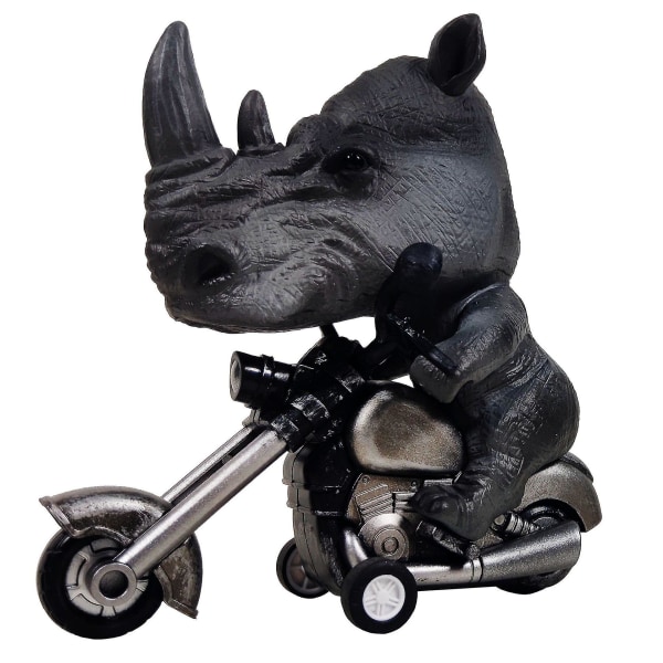 Simulering Rhinoceros Motorsykkelleke Inertia Riding Motorsykkel Pull Back Billeke
