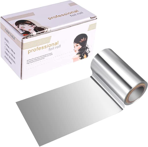 Silver Hårfolie 15m 1-pack 12cm Fuyamp
