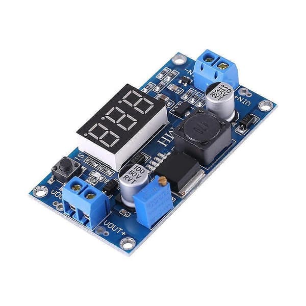 DC Buck Converter LM2596 DC DC Strømmodul LED Display Strømforsyning Justerbar