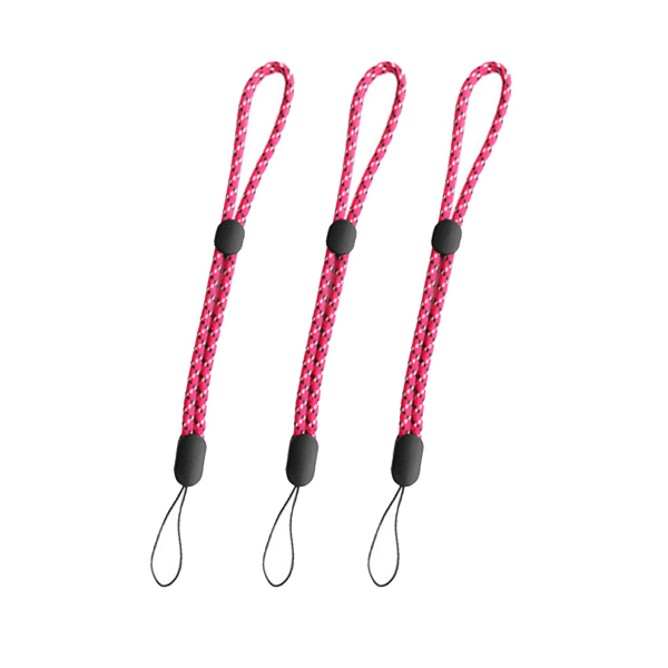 Justerbare fargerike nylon håndleddsstropper for GoPro-nøkkelkamera-telefonnøkler håndleddsstropplanyard 3 3