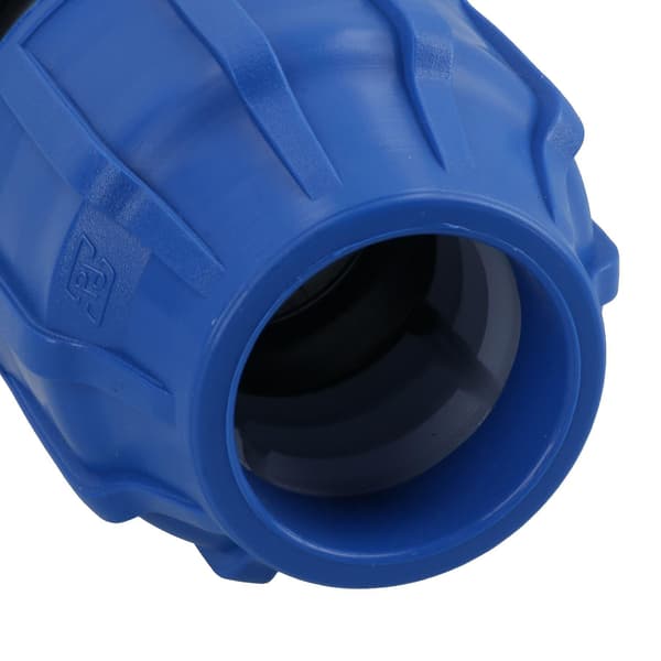 32mm x 1\" MDPE Hannadapter Kompresjonskobling Vannrør PN16