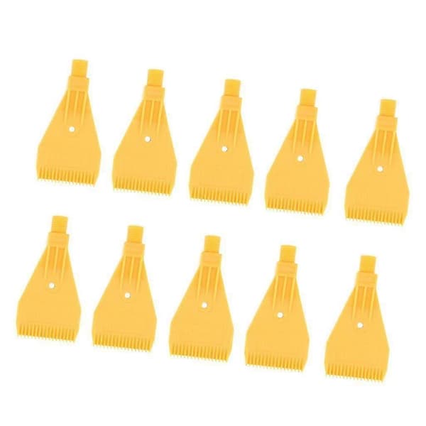 1/4\" gjengestørrelse, Flat Vind Jet Luftblåsedyse Spray 1-hull Gul X10 Den Beste