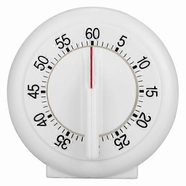 60 Minutter Rund Form Timer Kjøkken Mekanisk Teller Alarm