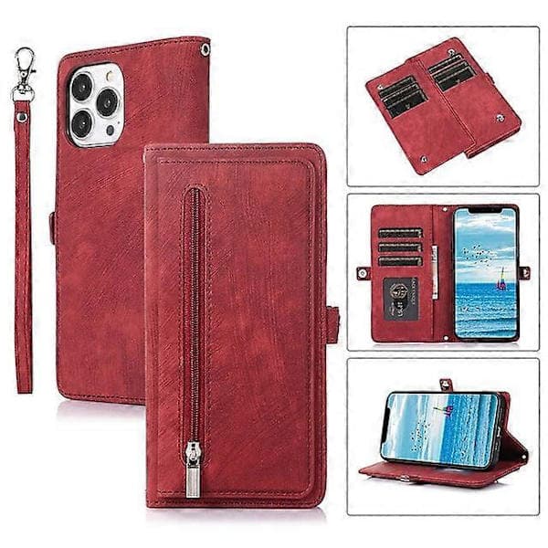 Mobilcover til Apple Wallet Card iPhone 14 Pro Max 14 Plus 13 12 11 Pro Max Mini iPhone 7 8