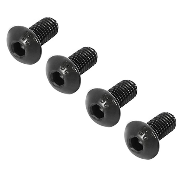 Knap M5 X 10mm Hex Hovedskrue Sort 50
