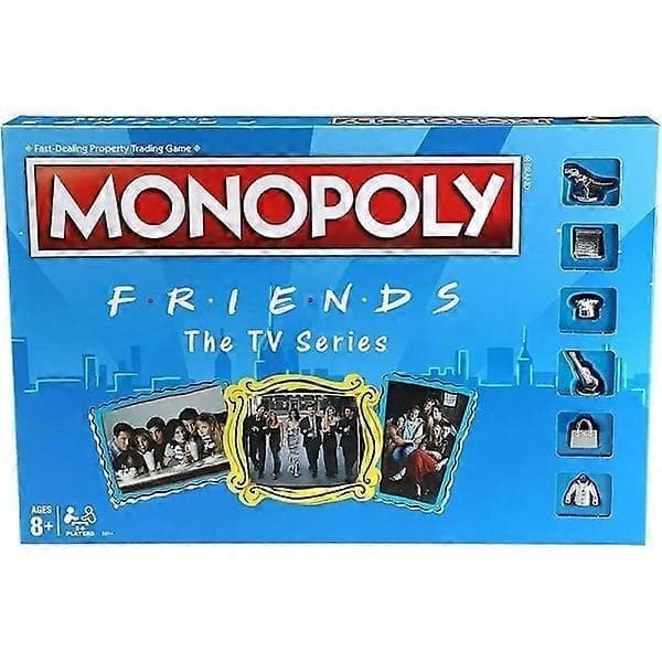 Korttipeli Monopoly Edition Lautapeli Korttipeli Friends TV-sarjaversio, lautapeli, korttipeli.