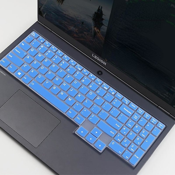 Tastaturbeskyttere for Lenovo Legion Gaming Laptop Silikon Notebook Tastaturdeksel Fadepurple