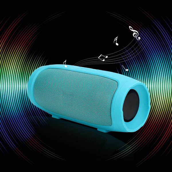 Bluetooth-högtalare, portabla stereo HIFI-högtalare, multimediahögtalare med dubbelhorn, stöder U-disk uppspelning, stöder röstsamtal (Grön)