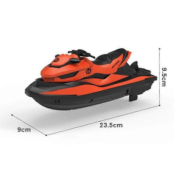 RC Jetski Fjernstyrt Motorbåt For Vannutdanning I Lekebåter Jetski Lekebåter gray
