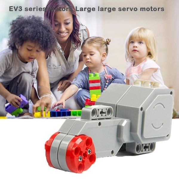For motorer i EV3-serien Store servomotorer 45544 Byggeklosser kompatibelt sett Robotikk Gjør-det-selv-leker