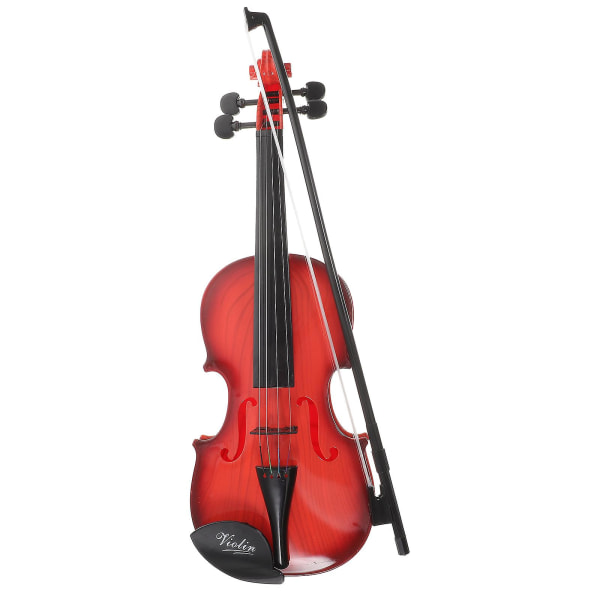 Barnfiolleksak Barnmusikfiolleksak Violinmusikinstrumentleksak Nybörjarfiolleksak