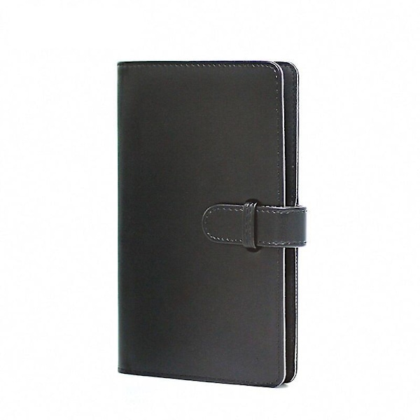 80 Fack Retro PU Fotoalbum Passar För Instax Square Film För Fujifilm SQ1 SQ6 SQ20 SQ10 SP3 Kamera Tillbehör 80 pockets black