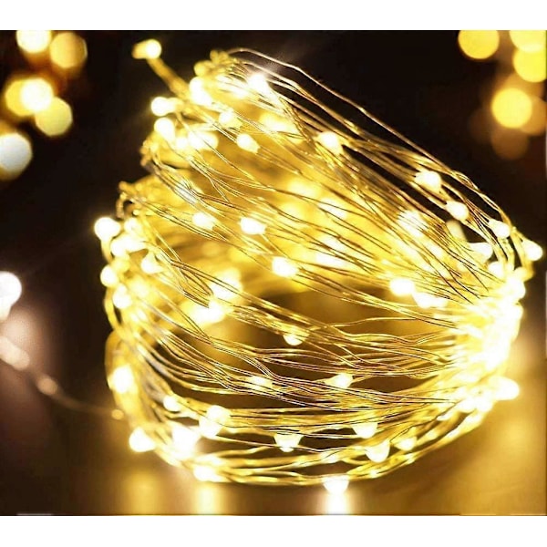 Kampanjpris 30 LED Batteridrivna Ljusslingor, 3m/10ft Batteridriven Ljusslinga