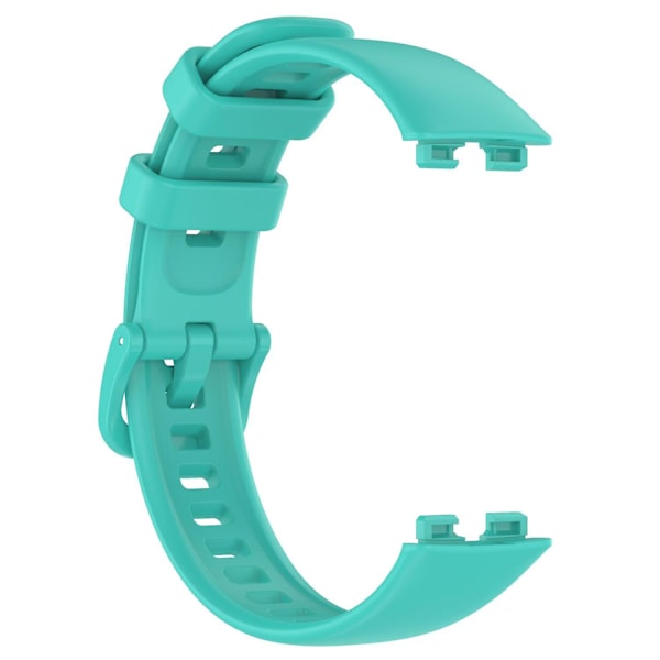 Silikonarmband för Huawei Band 8, Vattentätt Sportarmband Green, Teal Green Huawei Band 8