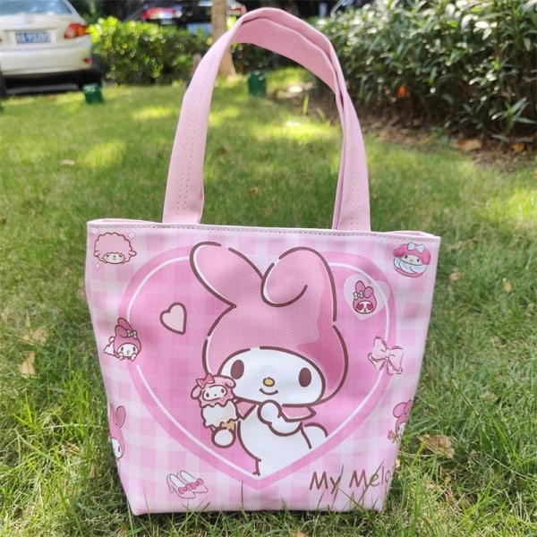 Sanrio piknikveske Kuromi Melody Cinnamoroll Lunsjboksarrangør A 02 A 02