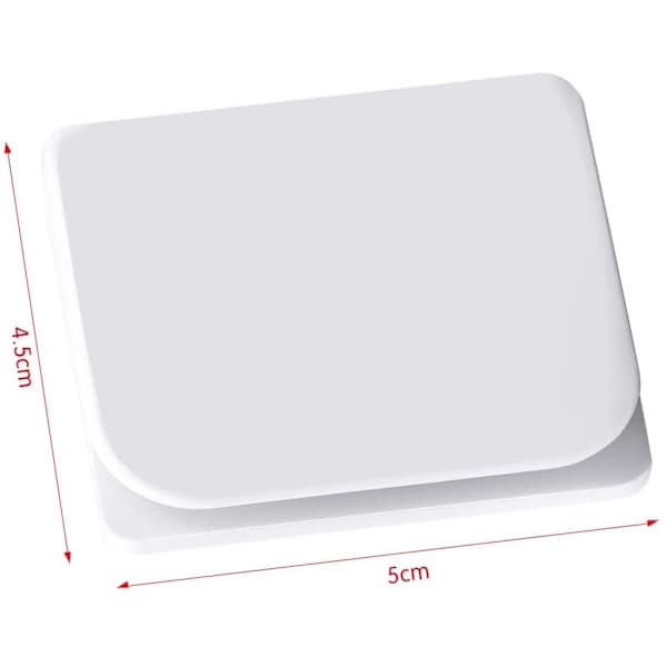 4-pack duschdraperiklämmor