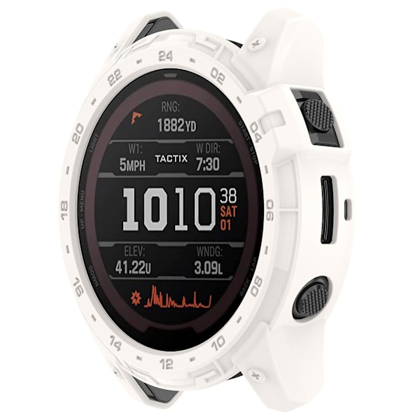 Garmin Enduro 2/Tactix 7 TPU-kotelo, nopea irrotus, urheilukello, ontto kotelo White Style F Other Smartwatch Model