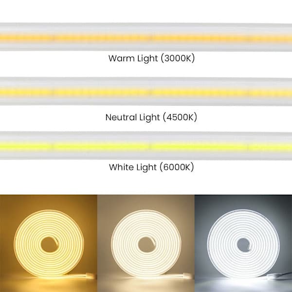 LED Strip Lys 220V COB NEUTRAL neutral neutral