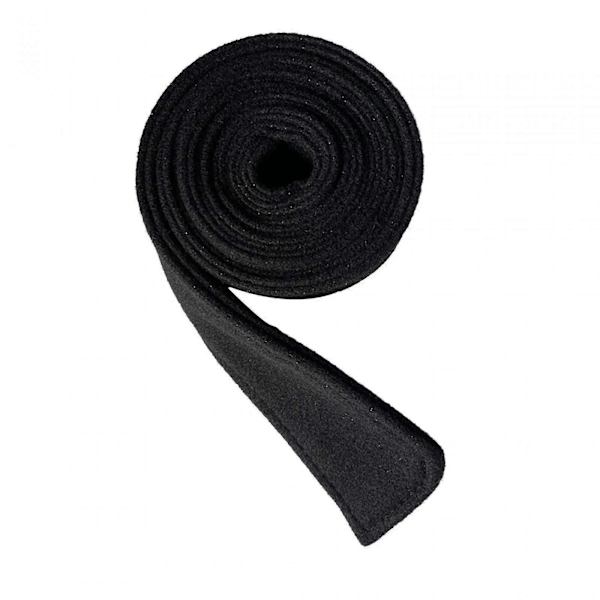 Kvinders Uldbluser Waist Belt Bredt Waistbæl Alsidigt Waistbæl Sash Trenchcoat Bælte Langt Nok Til Frakker Shopping black