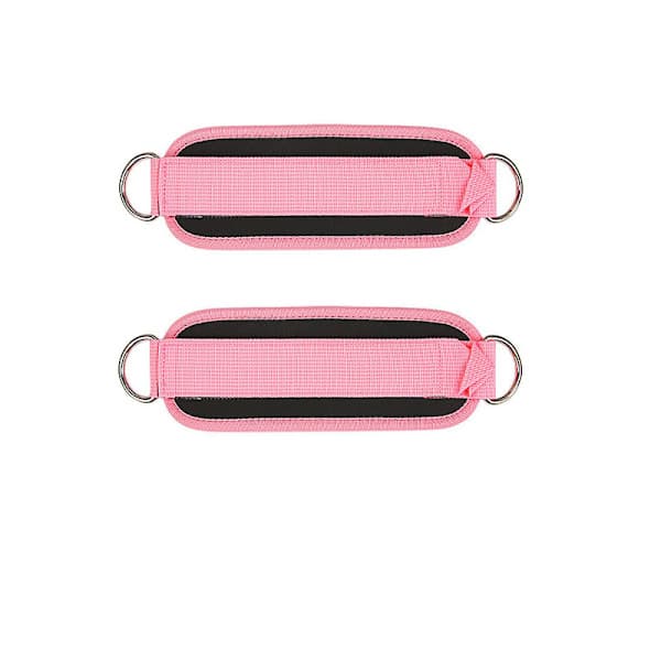 Ankelstropper til kabelmaskiner, 2-pak lyserød Pink