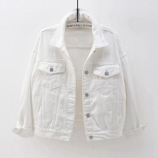 Pring Höst Dam Denimjacka Pring Höstjacka Rosa Jeansjacka Khaki L