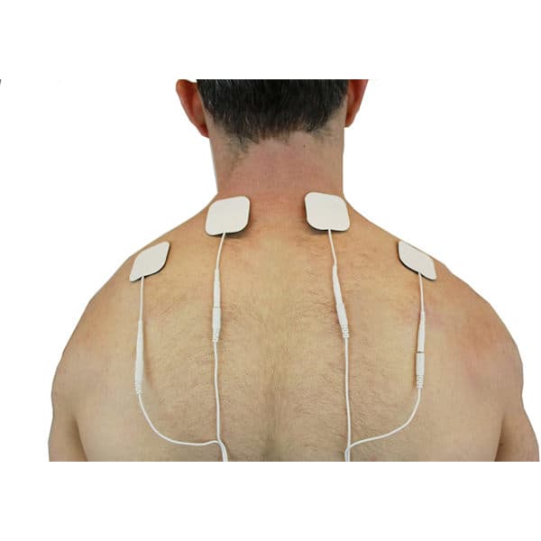 Selvklæbende elektroder til massageinstrumenter 2,5 mm 2,5 mm