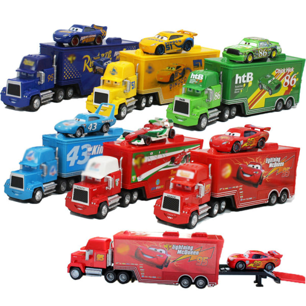 Lightning McQueen Truck Metal Diecast Collection modelbillegetøj type-A3 type-A3