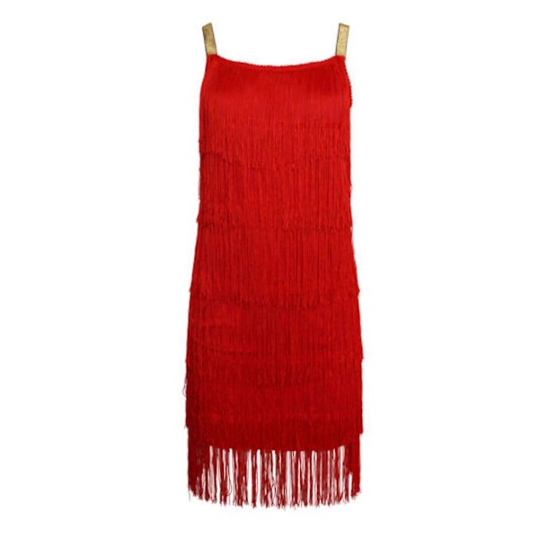 Naisten mekko 1920-luvun hapsumekko pidikkeellä Great Gatsby cocktail -juhliin Charleston-mekot hieno mekko hapsu naisten asu mekko Black M