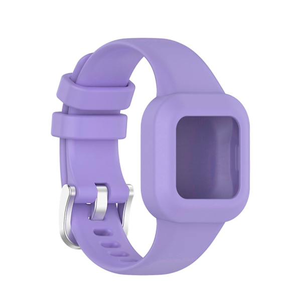 Armbands för Garmin Fit JR3/Vivofit Jr.3 - Enstycke Mjuk Silikon Armband Light Purple