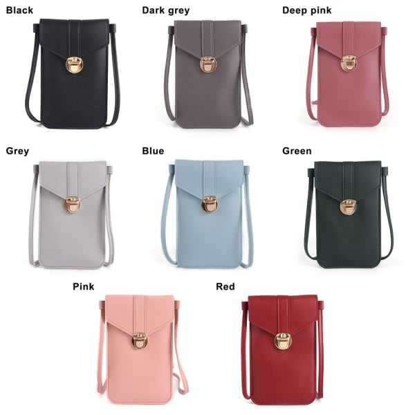 Mobile bag touch screen Retro buckle