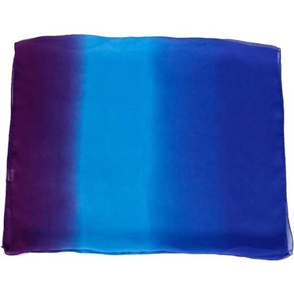 Dam sommar silke scarf lätt Georgette material Gradiente färger presenter halsdukar för kvinnor