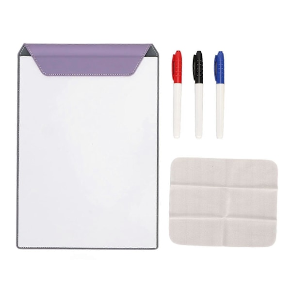 Mini Magnetisk Whiteboard Multifunktionel Bærbar A4 Whiteboard til Hjemmet Møde Kontor