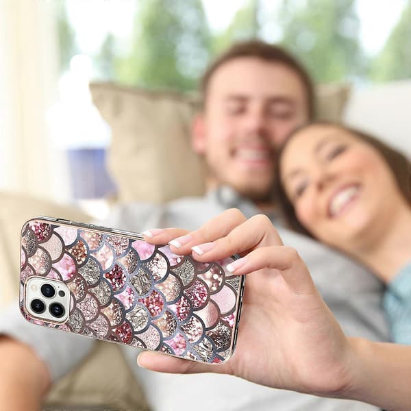 Elektroplettering TPU Cover til iPhone 16 Pro