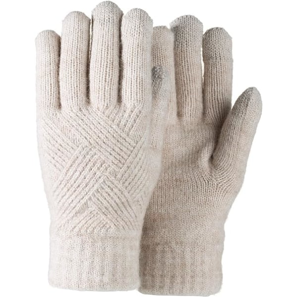 Vinter Touchscreen Strik termiske handsker