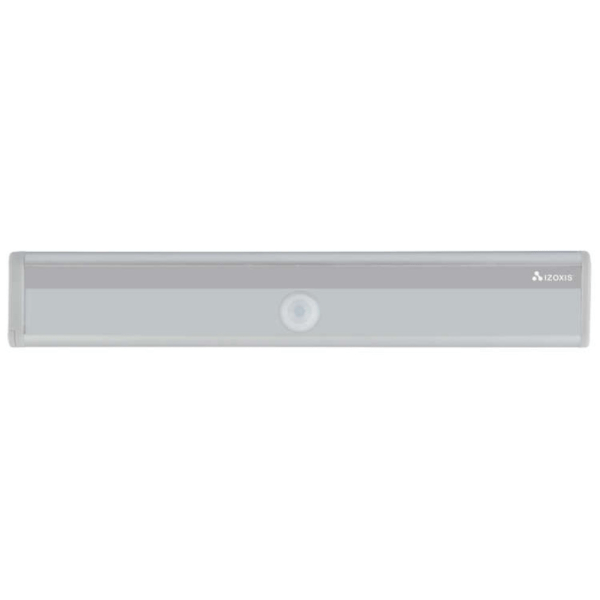 Garderobelampe Bevægelsessensor / Selvklæbende LED-lampe - 20 cm Sølv