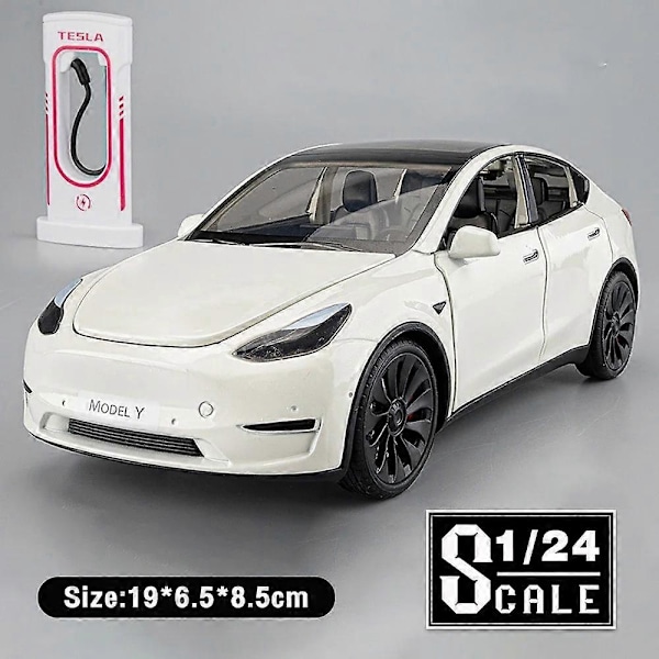 1:24 Mittakaavan Metalliauto Malli Y Leikkiauto Lasten Lahja Valoilla ja Musiikilla Multicolor Style E