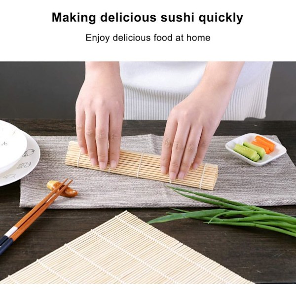 Bambus Rullematte for Sushi Japansk Stil (24 * 24cm)