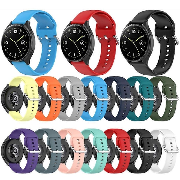 Armbandsband i silikon för V9 PRO, flexibelt och utbytbart Green