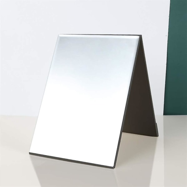 Spejl Stort Super HD Bærbart Makeup Spejl Spejl Multi Stand Angle Håndfri/bærbar/bord foldespejl 10x7 tommer