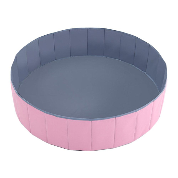 Barnens Havsboll Uppblåsbar Vikbar Pool Spädbarns Lekhus Inomhusleksaker Vikbar Pool Barn Tält, 50% Erbjudande Pink 80*80*26cm