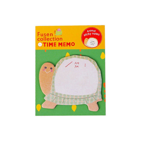 Luovat Tarrat Liimapaperit Eläimet Posted It Pads Piirretty Muistiinpanopaperit Esikoululaisille Turtle
