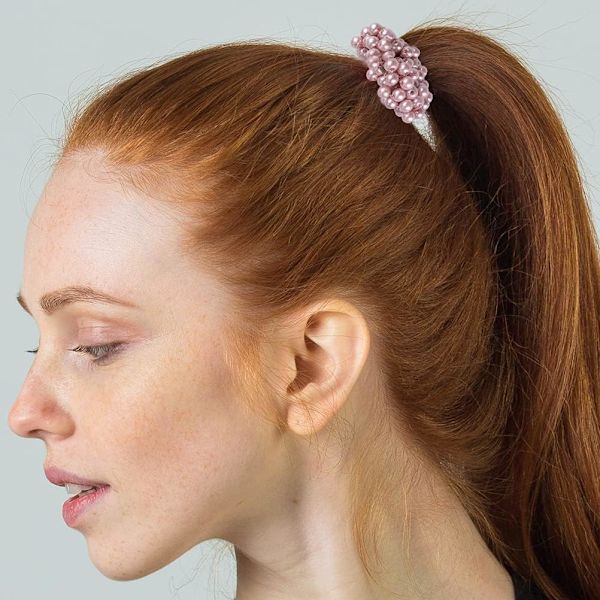4 kpl helmihiuslenkkejä, joustavat hiusnauhat poninhäntäpidike scrunchies kiristys hiusrengas naisille
